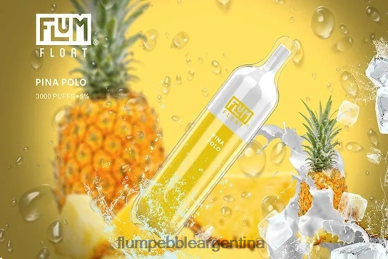 FLUM FLOAT 3000 bocanadas | Flum Pebble Precio 0FHZ2864 piña polo