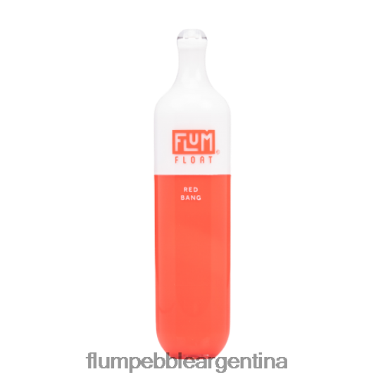 FLUM FLOAT 3000 bocanadas | Flum Pebble Vape Near Me 0FHZ2867 explosión roja