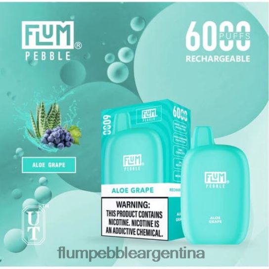 FLUM PEBBLES 6000 bocanadas | Flum Pebble Argentina 0FHZ281 áloe uva