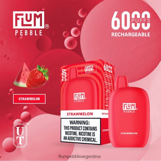 FLUM PEBBLES 6000 bocanadas | Flum Pebble Mayoreo 0FHZ2876 melón de paja