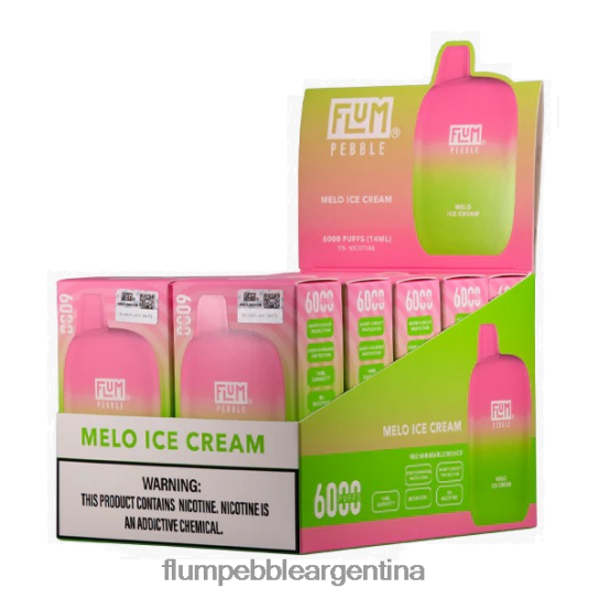 FLUM PEBBLES 6000 inhalaciones 10 paquetes | Flum Pebble Mayoreo 0FHZ2856 helado de melocoton