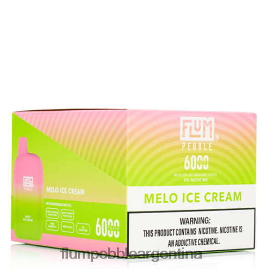 FLUM PEBBLES 6000 inhalaciones 10 paquetes | Flum Pebble Mayoreo 0FHZ2856 helado de melocoton